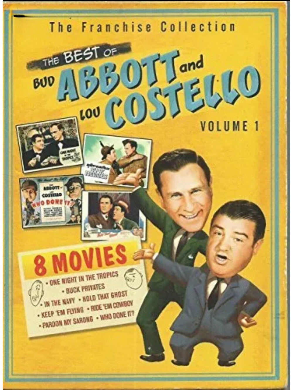 The Best of Bud Abbott and Lou Costello: Volume 1 [ DVD, 2012 ] 8 Classic Movies
